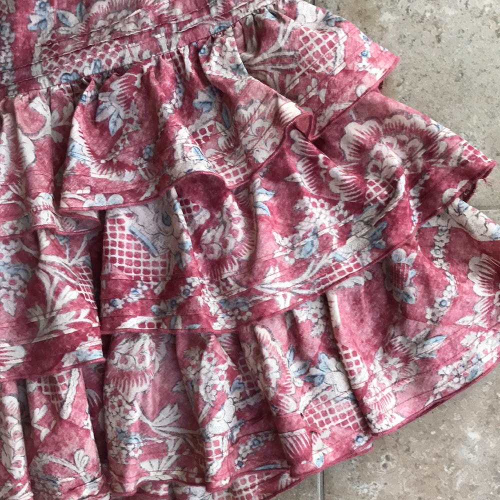 Ralph Lauren Flirty Three Tiered Skirt - Picture 3 of 5